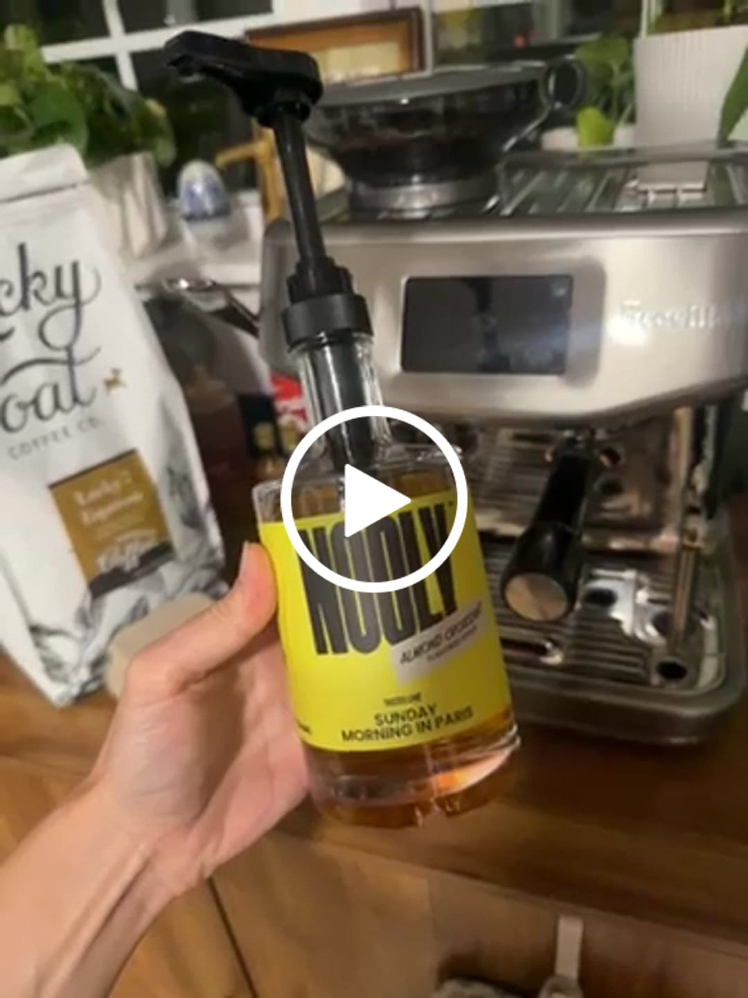 Customer video review of Almond Croissant Syrup