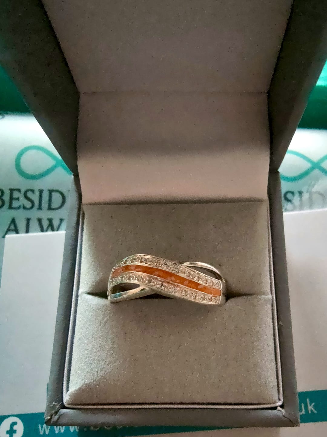 Customer photo review of Wave of Love Ring