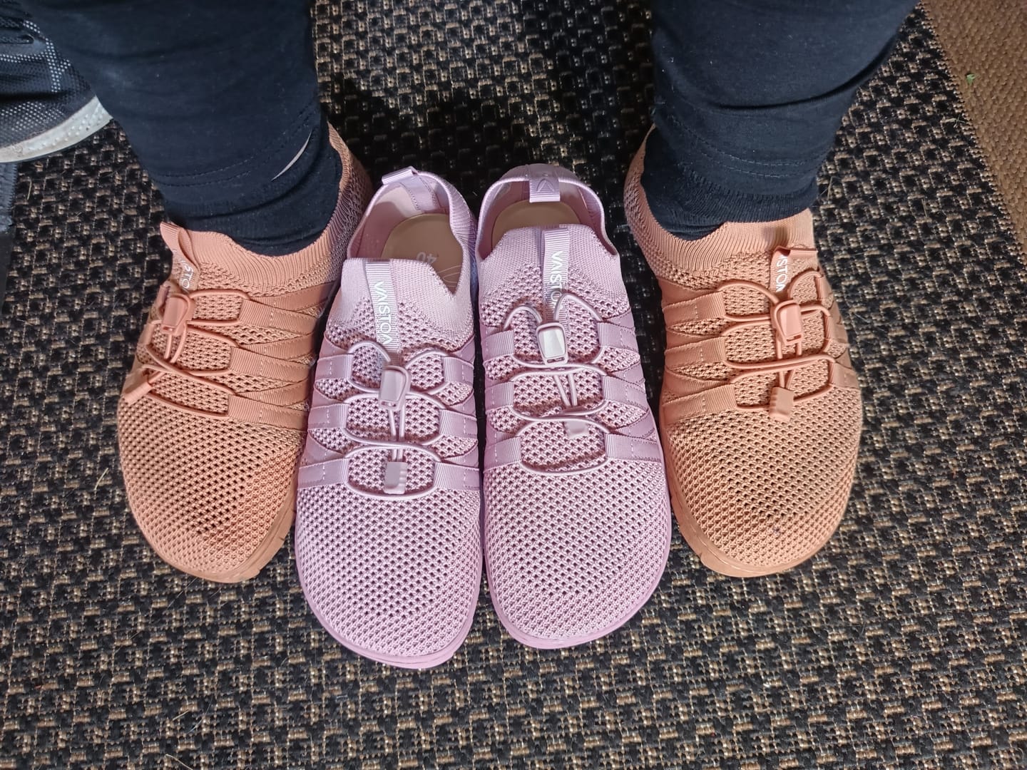 Customer photo review of Vaistoa Riemu | Knitted Barefoot Slip-ons