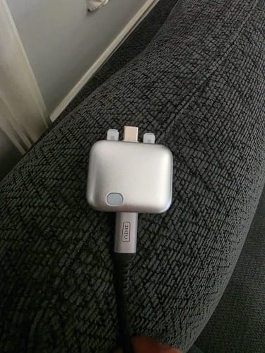 Customer photo review of Safelectronic™ — Cargador con desconexión automática