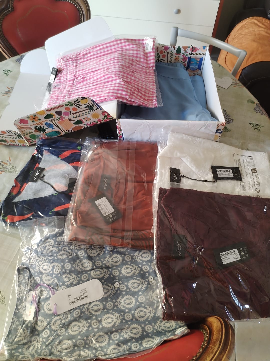 Customer photo review of MYSTERY 📦 BOX ABBIGLIAMENTO E ACCESSORI DONNA [€79]