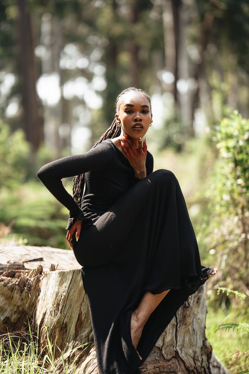 Customer photo review of Juup Dress - Black Knit