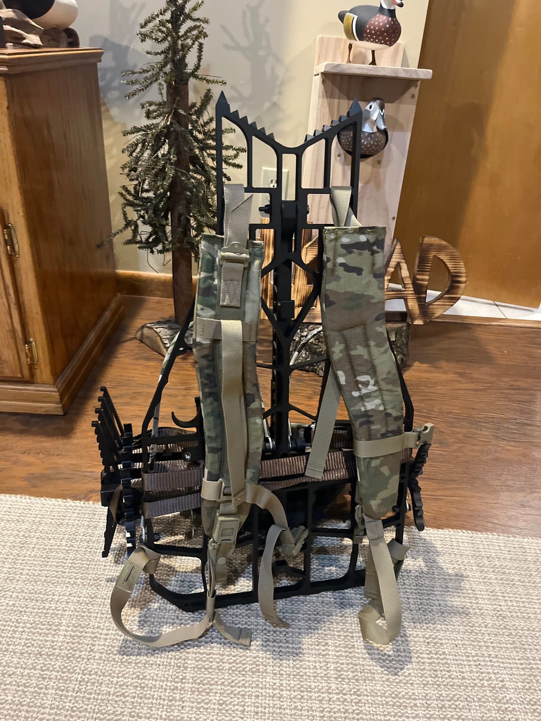Customer photo review of PREMIUM TREESTAND BACKPACK STRAPS