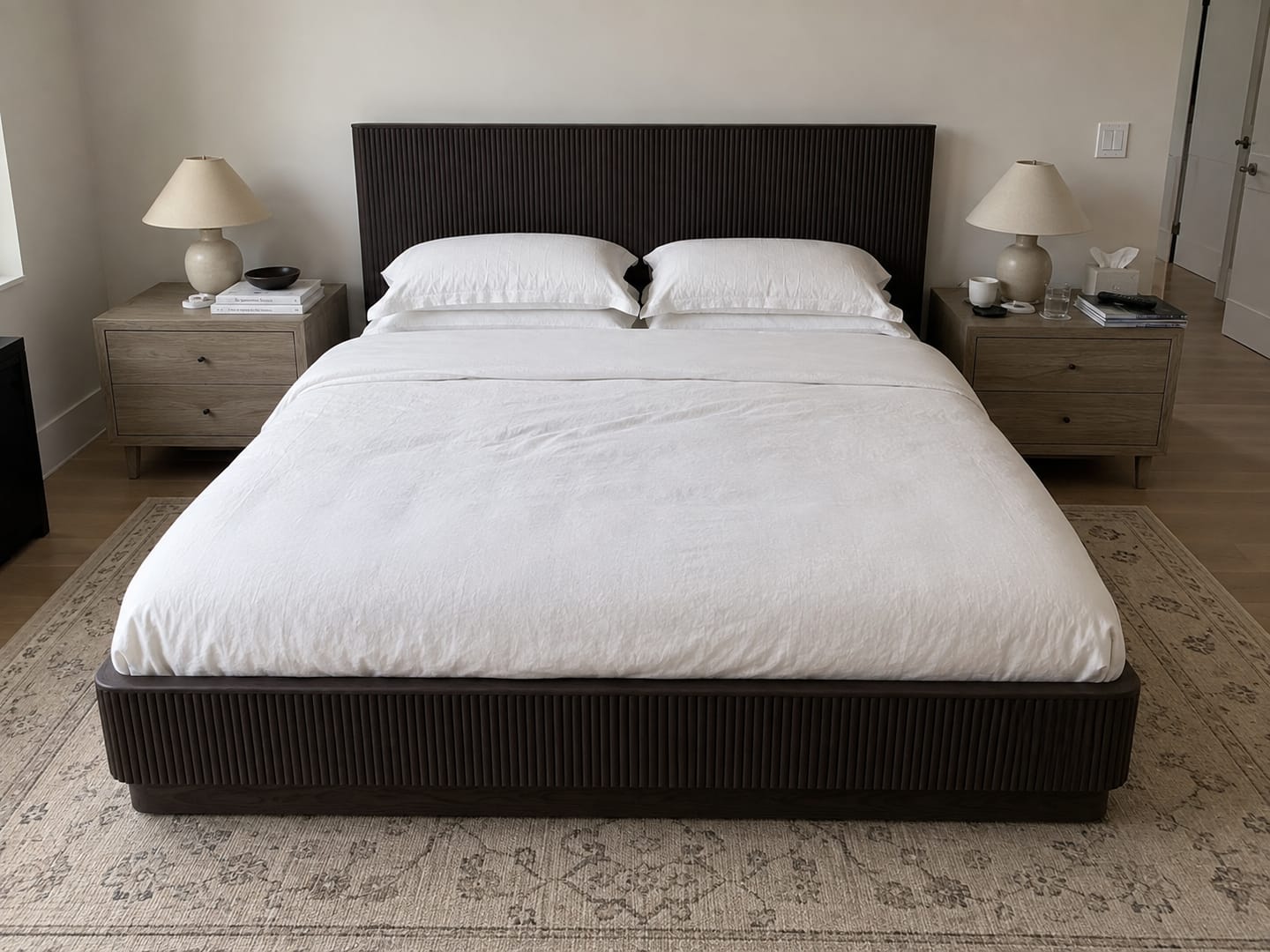Customer photo review of Mulhollan Panel Bed