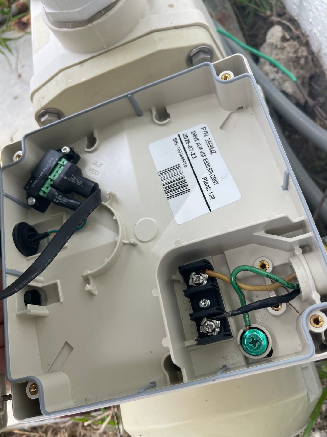 Customer photo review of Pentair IntelliFlo VSF Drive Kit w/ No Keypad (Drive Only) | 356944Z
