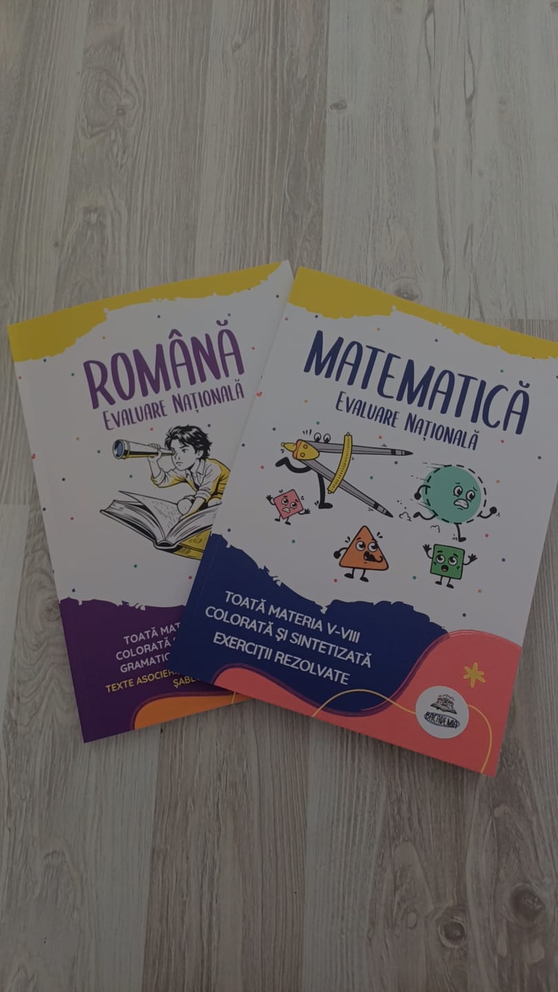 Customer photo review of Pachet Evaluare Națională (Română + Matematică) Bacademia