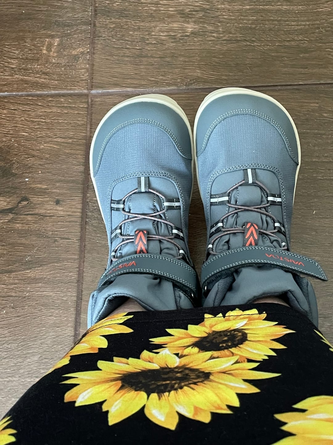 Customer photo review of Vaistoa Kaste Kids | Waterproof Barefoot Sneakers