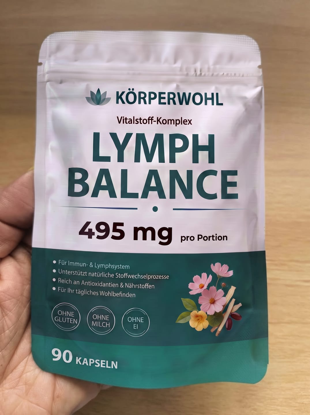 Customer photo review of Körperwohl Kapseln