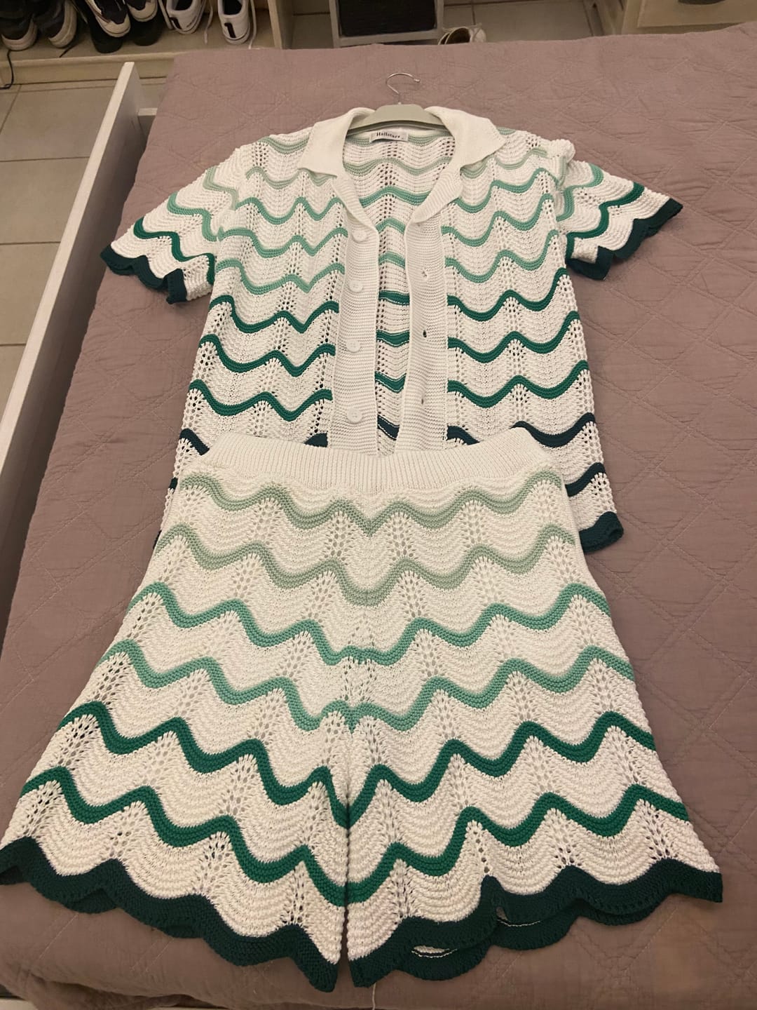 Customer photo review of Ensemble Riviera vert