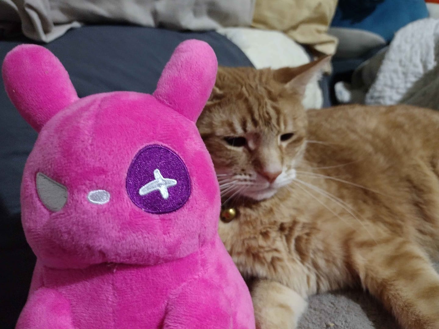 Customer photo review of Rain World - Artificer Slugpup Plush