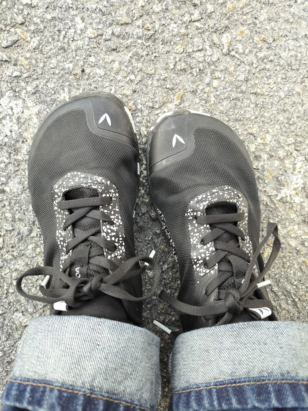 Customer photo review of Vaistoa Lento | Barefoot Running Shoes