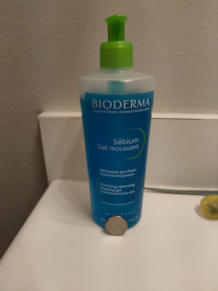 Customer photo review of Bioderma Sebium Purifying Cleansing Foaming Gel