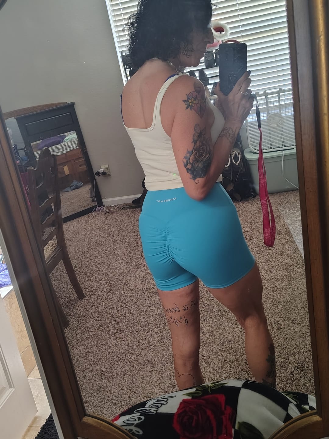 Customer photo review of Conquer Shorts