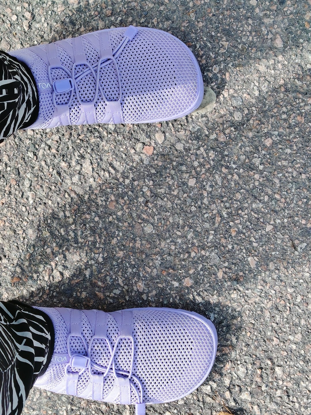 Customer photo review of Vaistoa Riemu | Knitted Barefoot Slip-ons