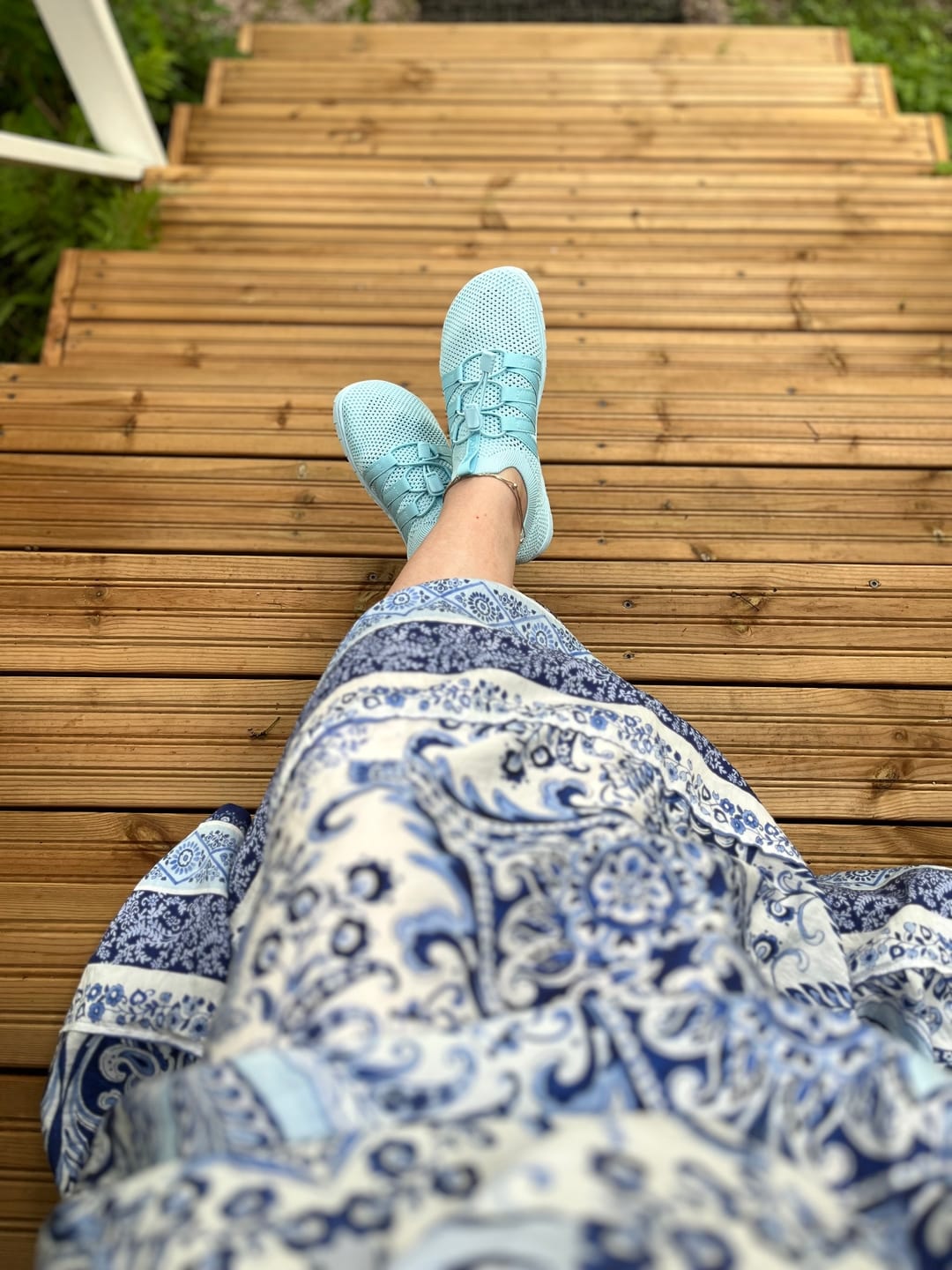 Customer photo review of Vaistoa Riemu | Knitted Barefoot Slip-ons
