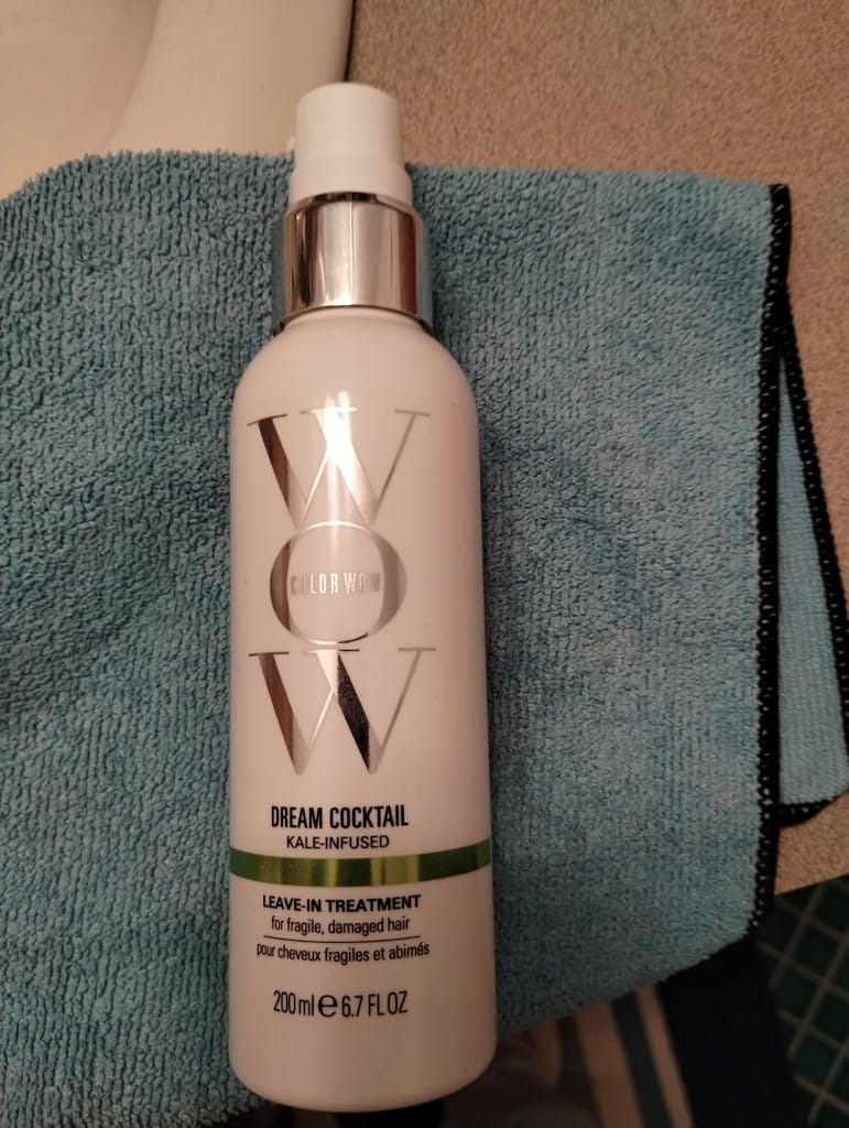 Customer photo review of COLOR WOW Kale Cocktail Bionic Tonic 200 ML