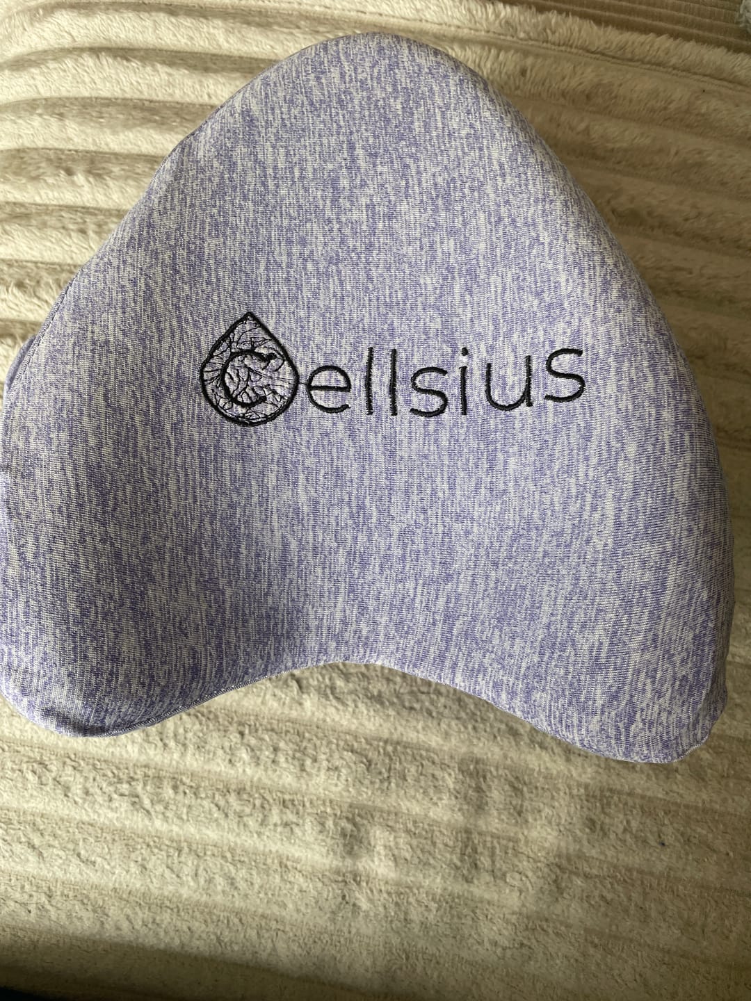 Customer photo review of Housse fraîche avec velcro en couleur - Coussin genoux Cellsius