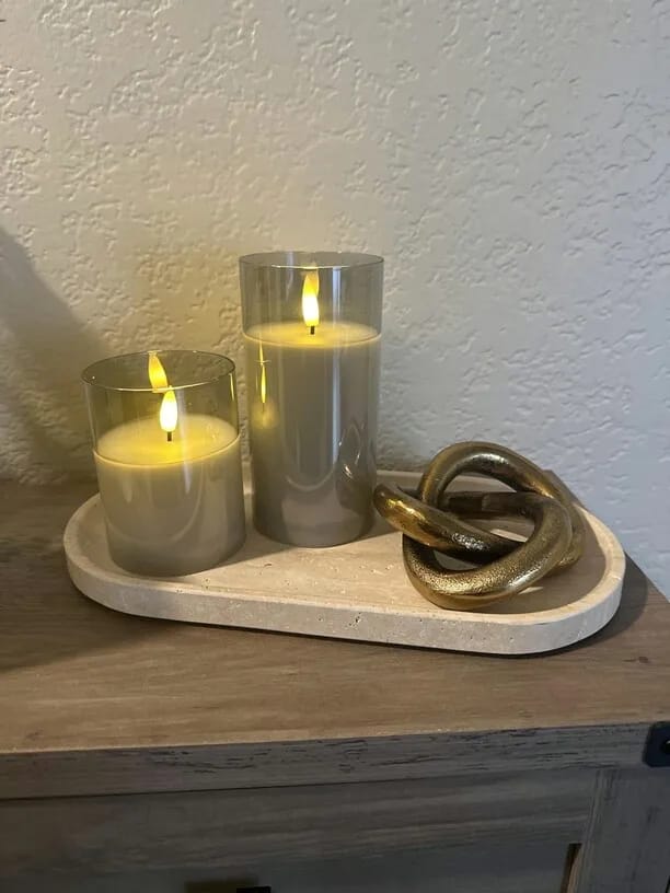 Customer photo review of Minimalism Marble Tray for Perfume