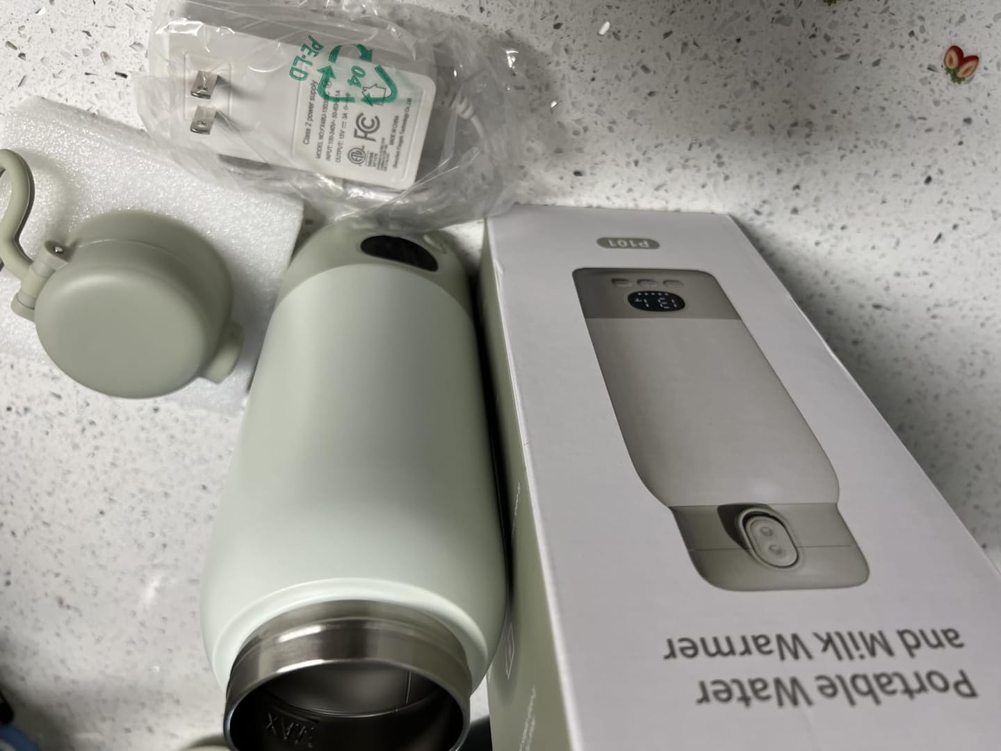 Customer photo review of Portable Bottle Warmer