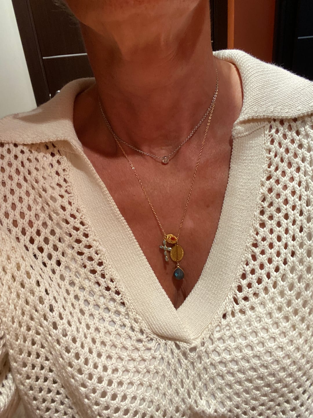 Customer photo review of Croix Protectrice – Foi, Lumière et Équilibre