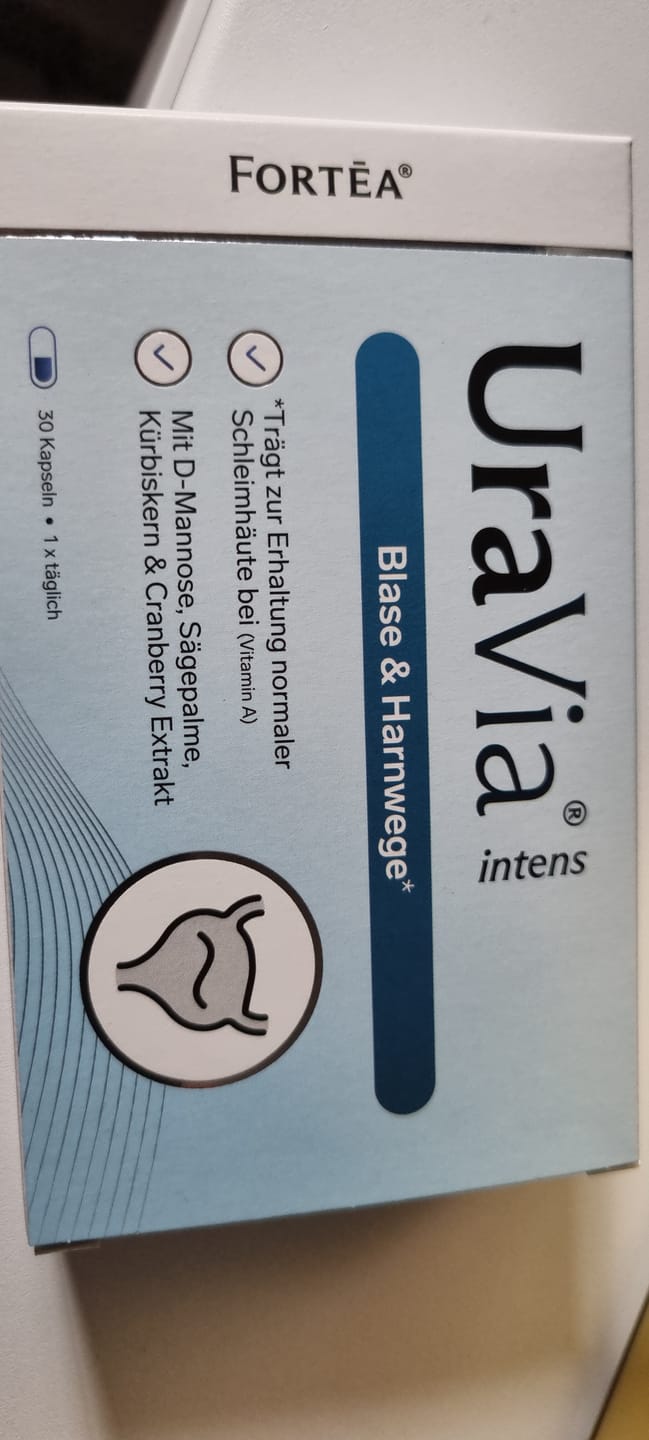 Customer photo review of UraVia® intens – Blase & Harnwege