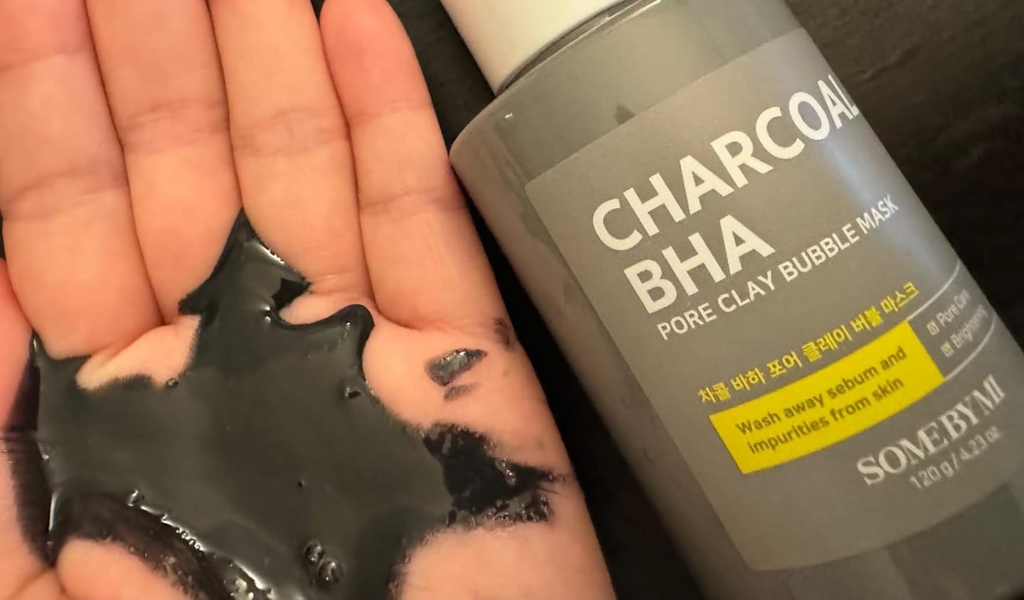 Customer photo review of Some By Mi Green Tea Tox Bubble Cleanser 120g