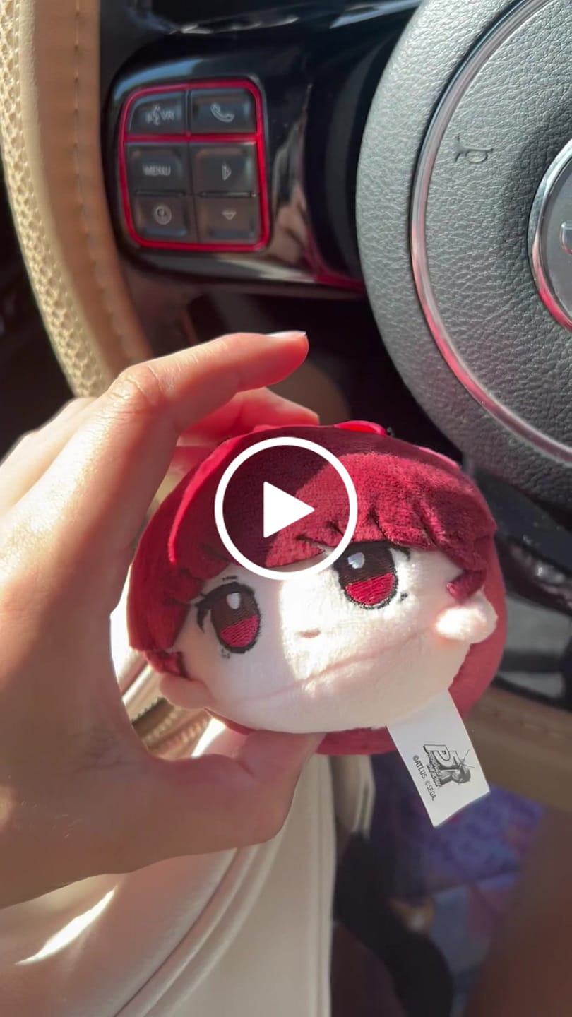 Customer video review of 【Pre-Order】Persona 5 - Sega Plush Ball Pendant
