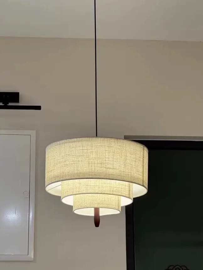 Customer photo review of Wabi-Sabi Cloth Pendant