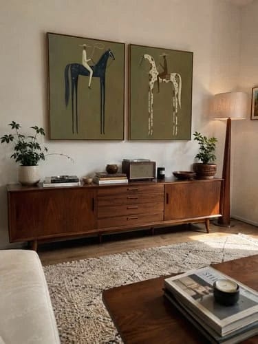 Customer photo review of Vintage Americana Art｜Desert Riders