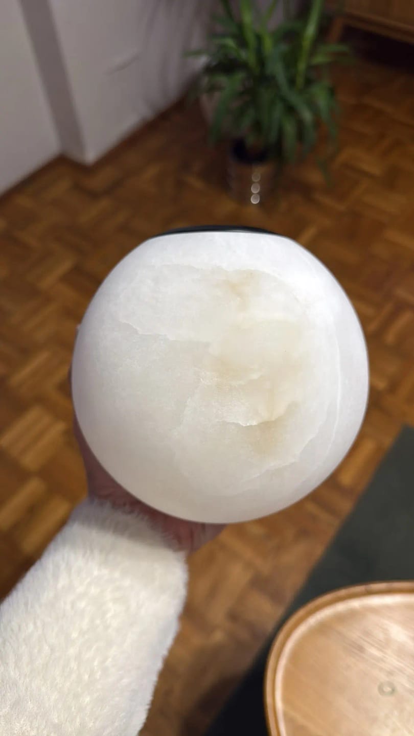 Customer photo review of Modern Marble Pendant Light Spanish