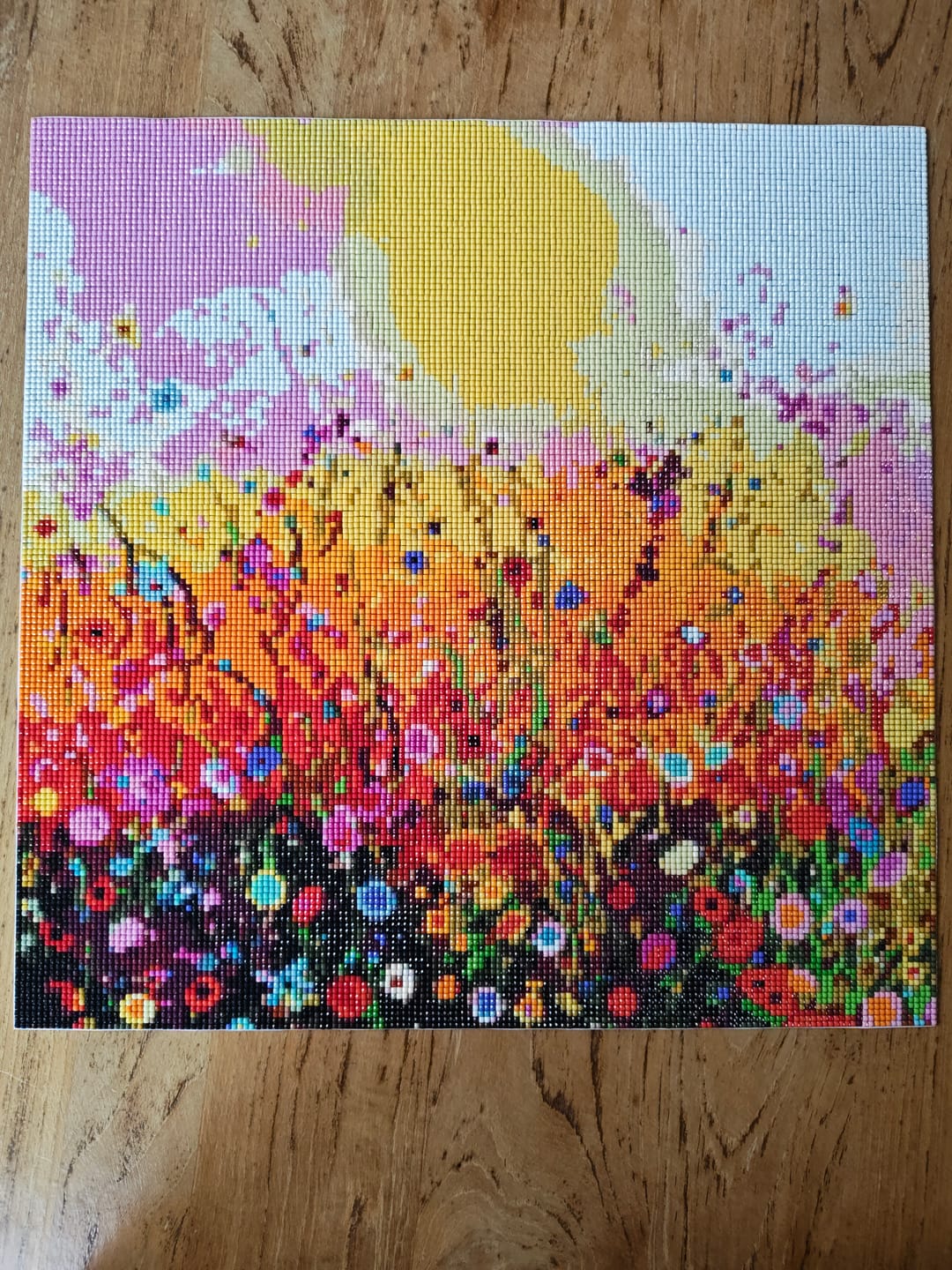 Customer photo review of Gekleurde Bloemen