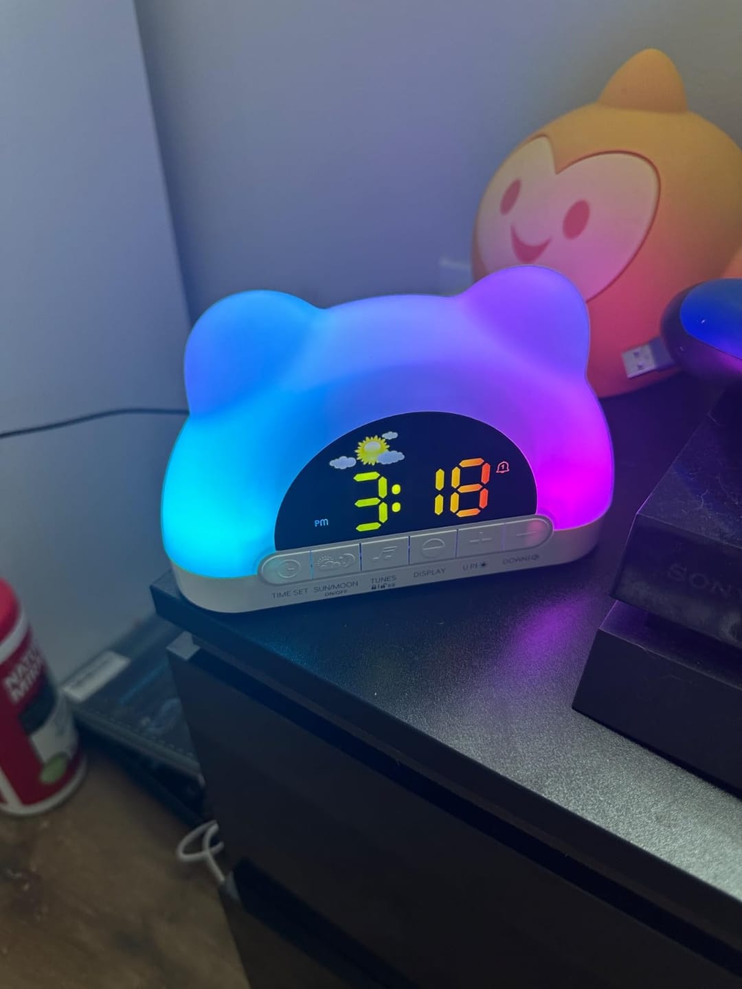 Customer photo review of SleepBuddy – Kinderwecker mit Schlaftrainer & Nachtlicht