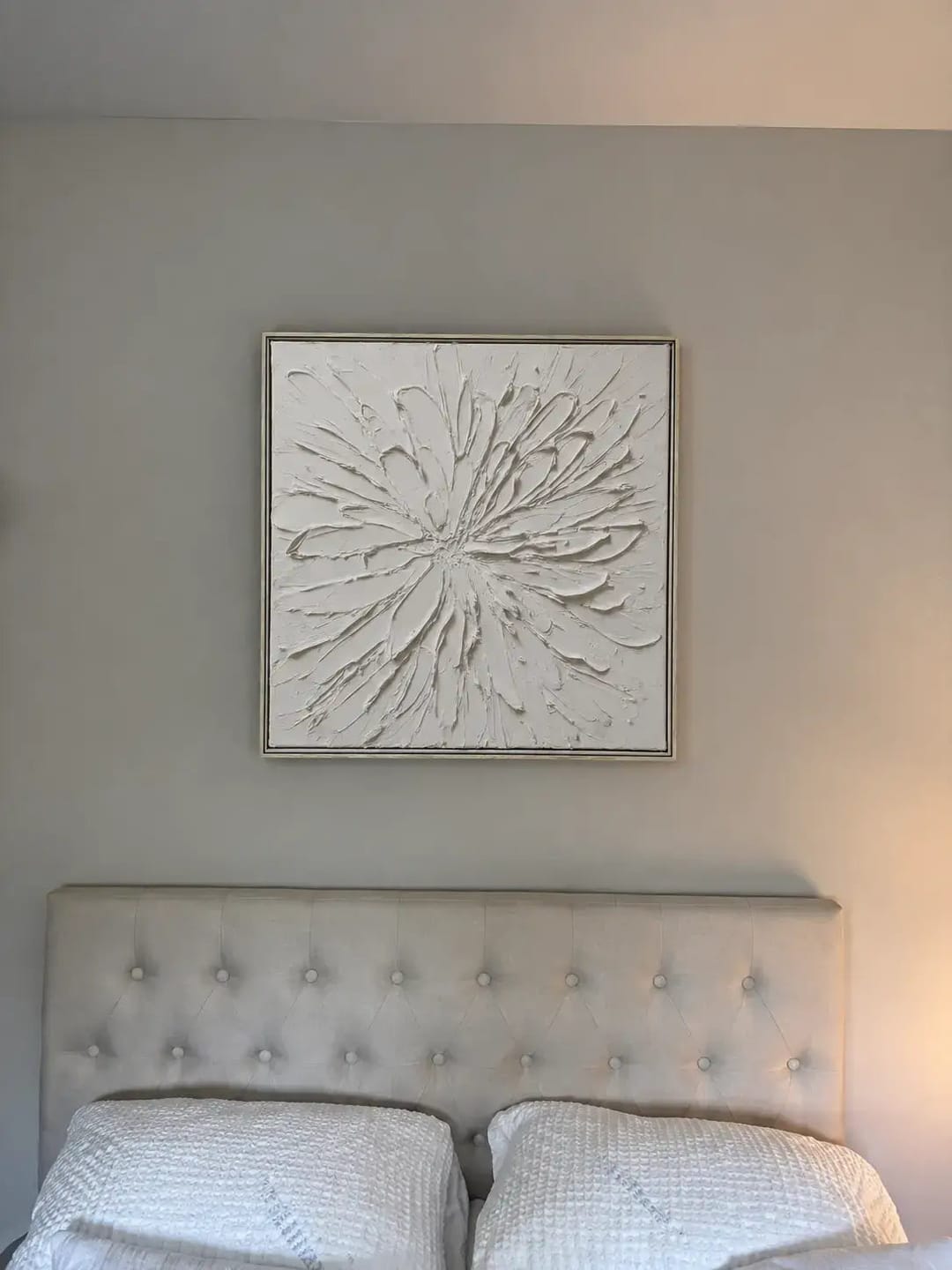 Customer photo review of Petal Sculpture Floral Wall Art