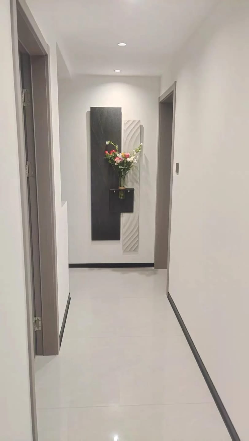Customer photo review of Stone Abstract Mural Light