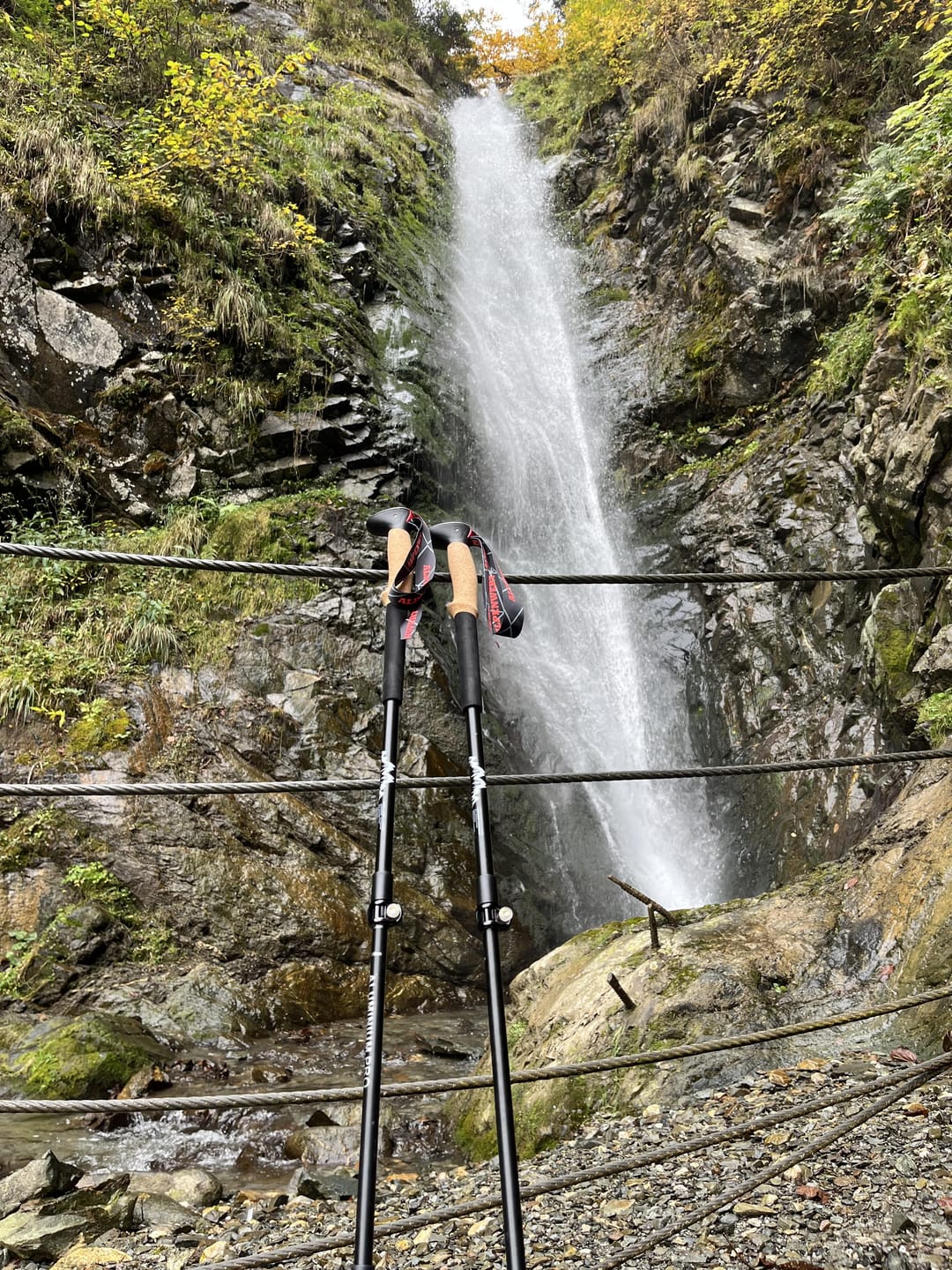 Customer photo review of Teleskop Wanderstöcke