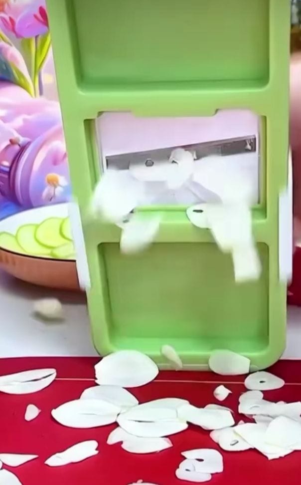 Customer photo review of 5 in 1 Vegetable Cutter and Slicer