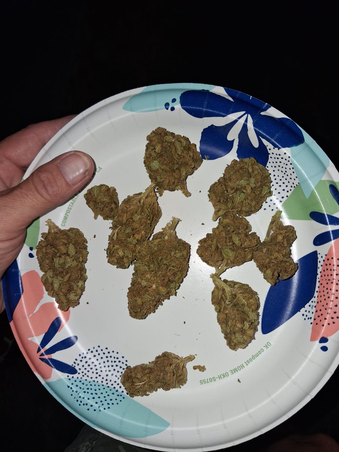 Customer photo review of Cheap THCA Flower Quarter Pound