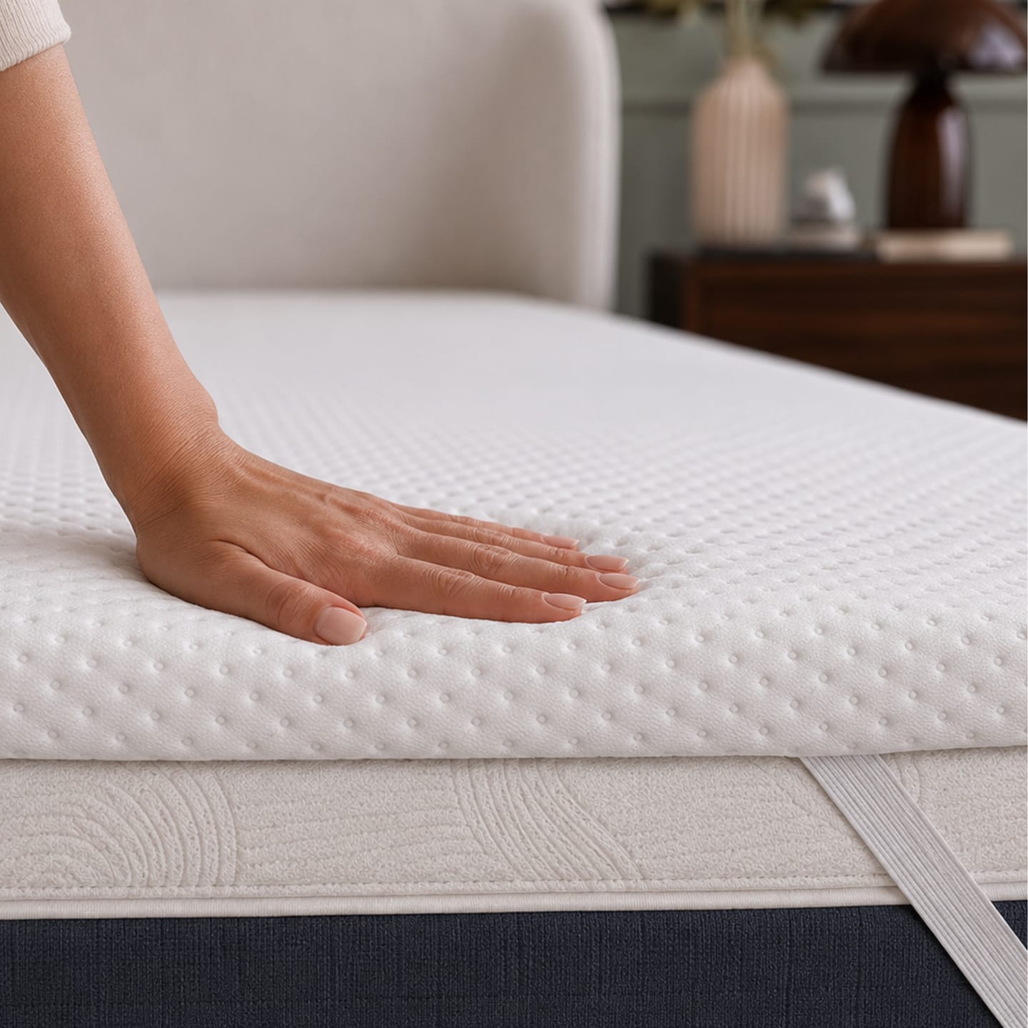 Customer photo review of Premium Latex Mattress Topper