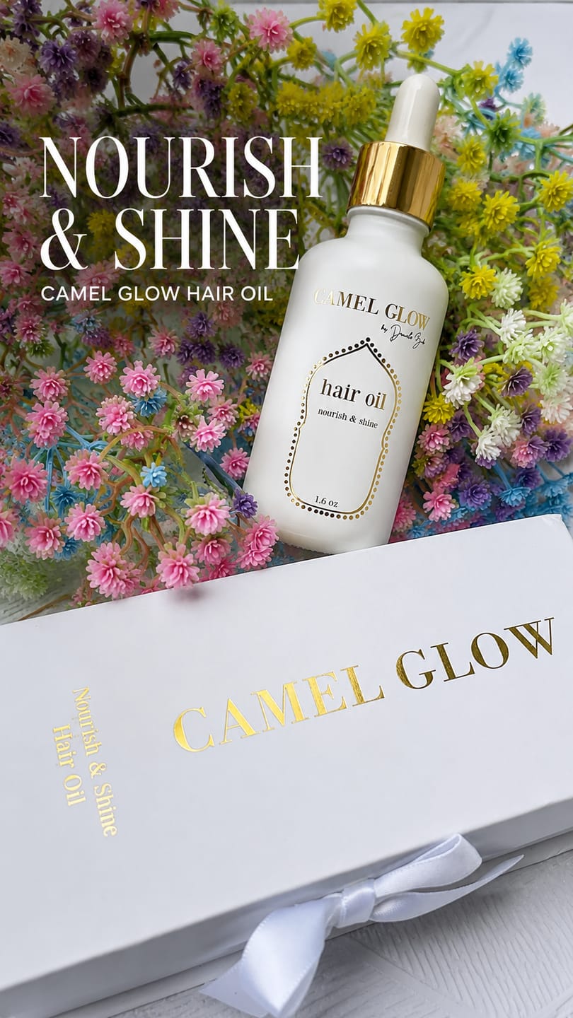 Customer photo review of Nourish & Shine Hair Oil