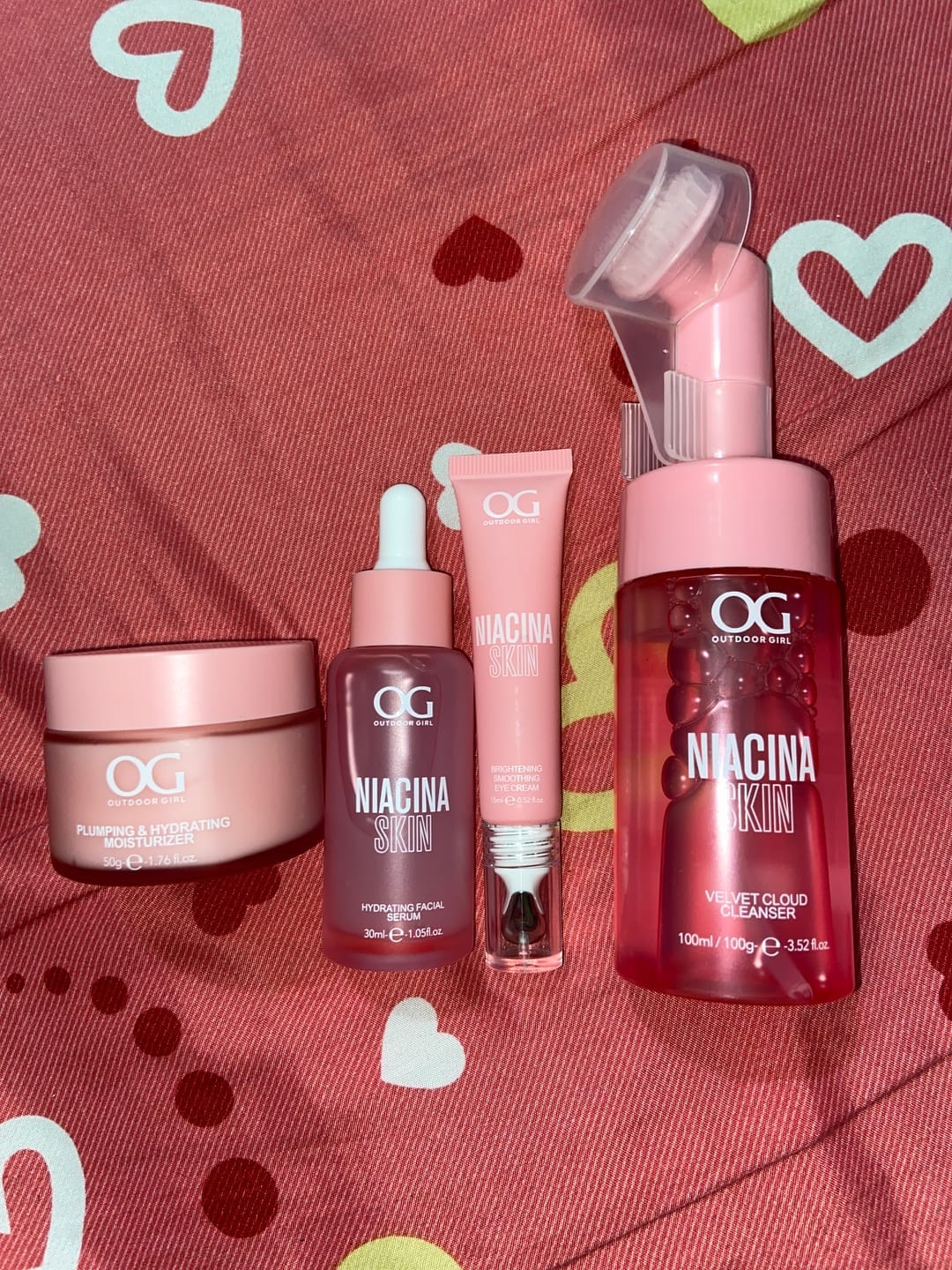 Customer photo review of KIT DE NIACINAMIDA X4 PRODUCTOS