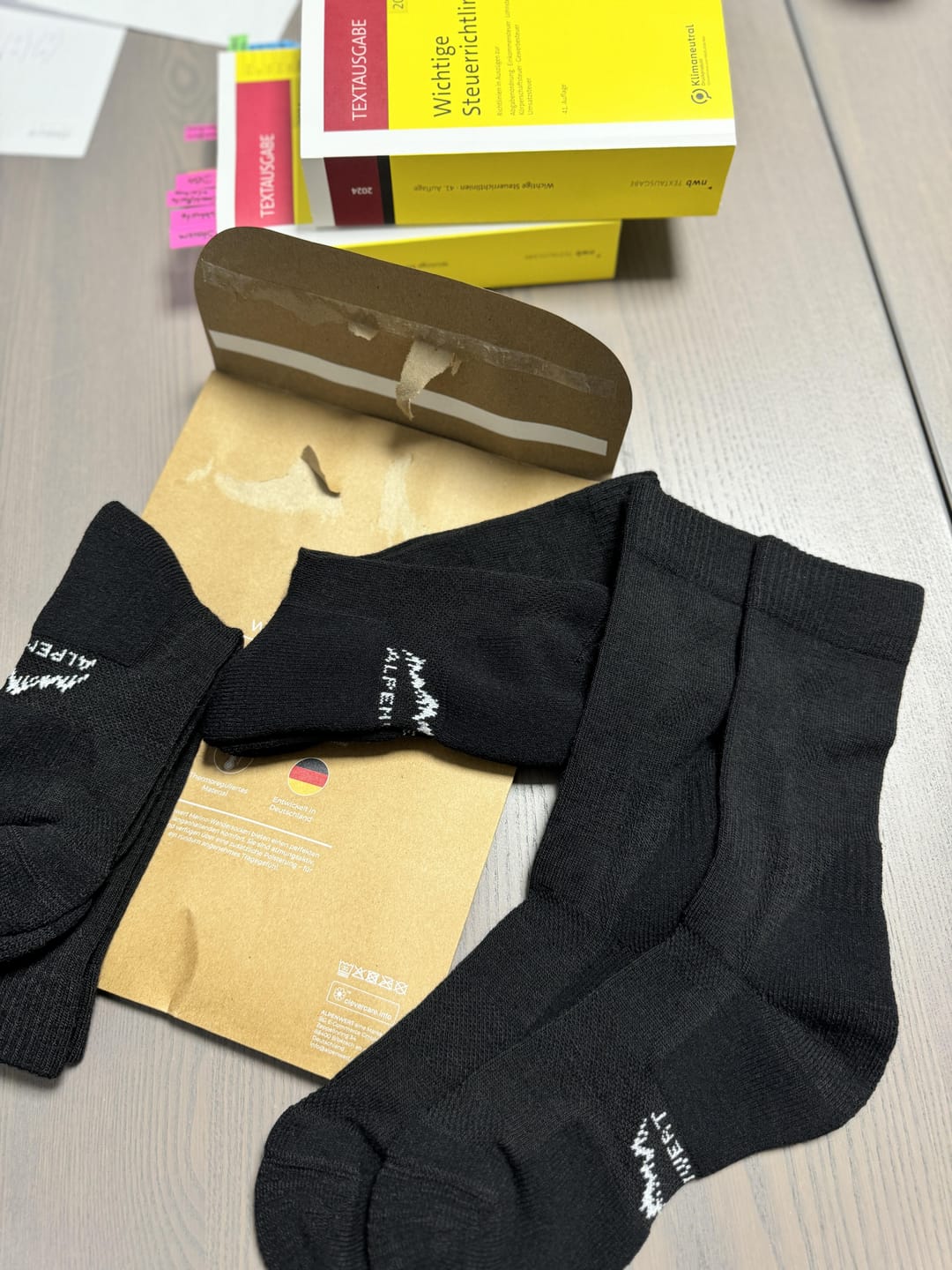 Customer photo review of Merino Socken - 2er Set