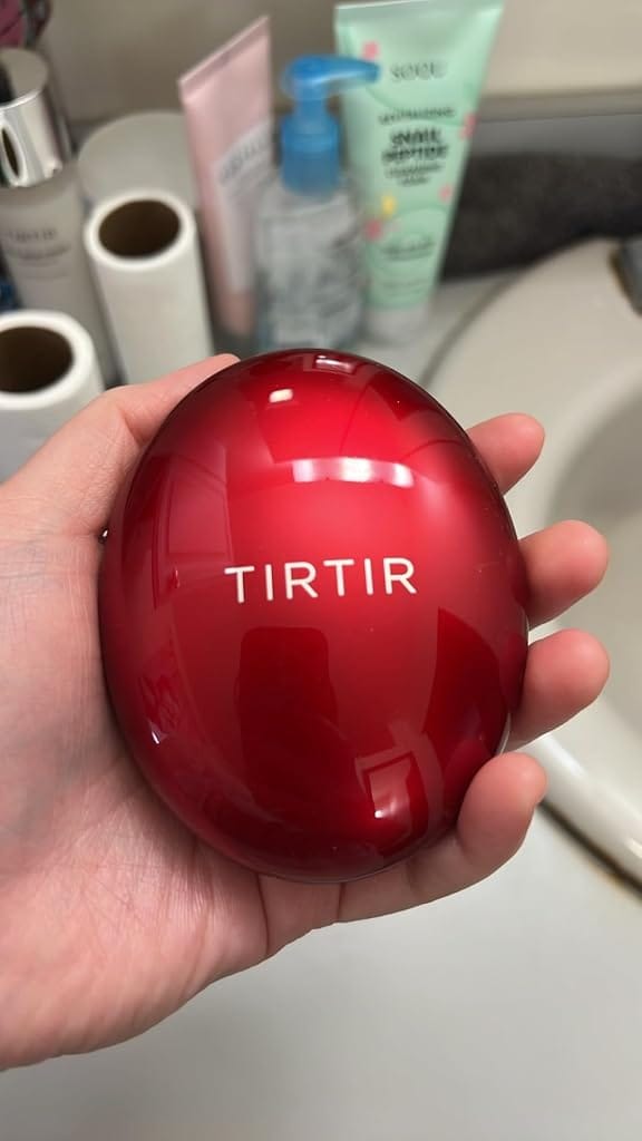 Customer photo review of TirTir Foundation Mask Fit Red Cushion (32 Shades) 0.63oz
