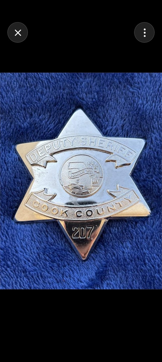 Customer photo review of Custom Badge Number Charges