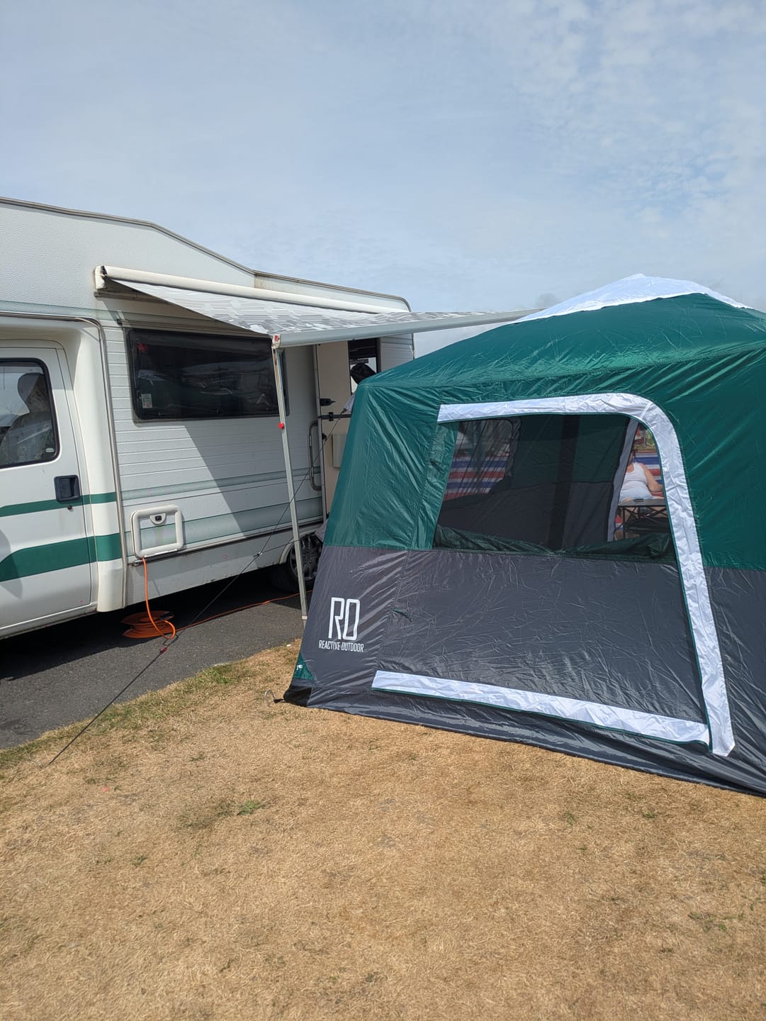 Customer photo review of 2-Step Cabin Tent