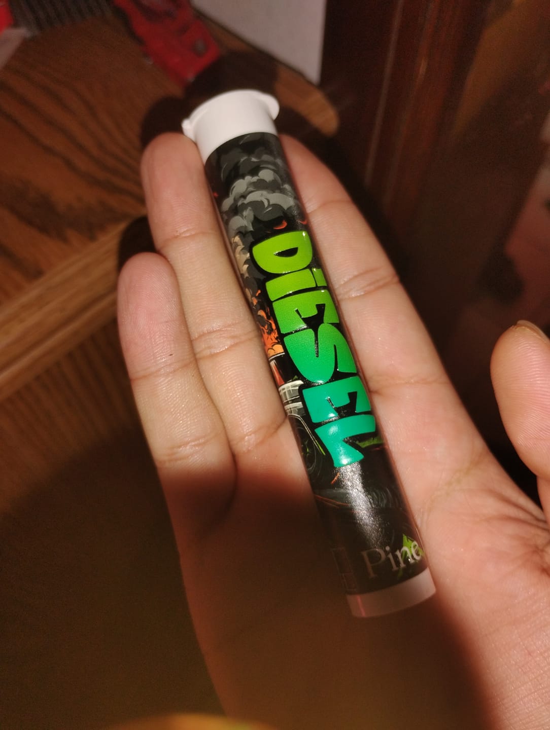 Customer photo review of Diesel Live Rosin Disposable — 0.5g