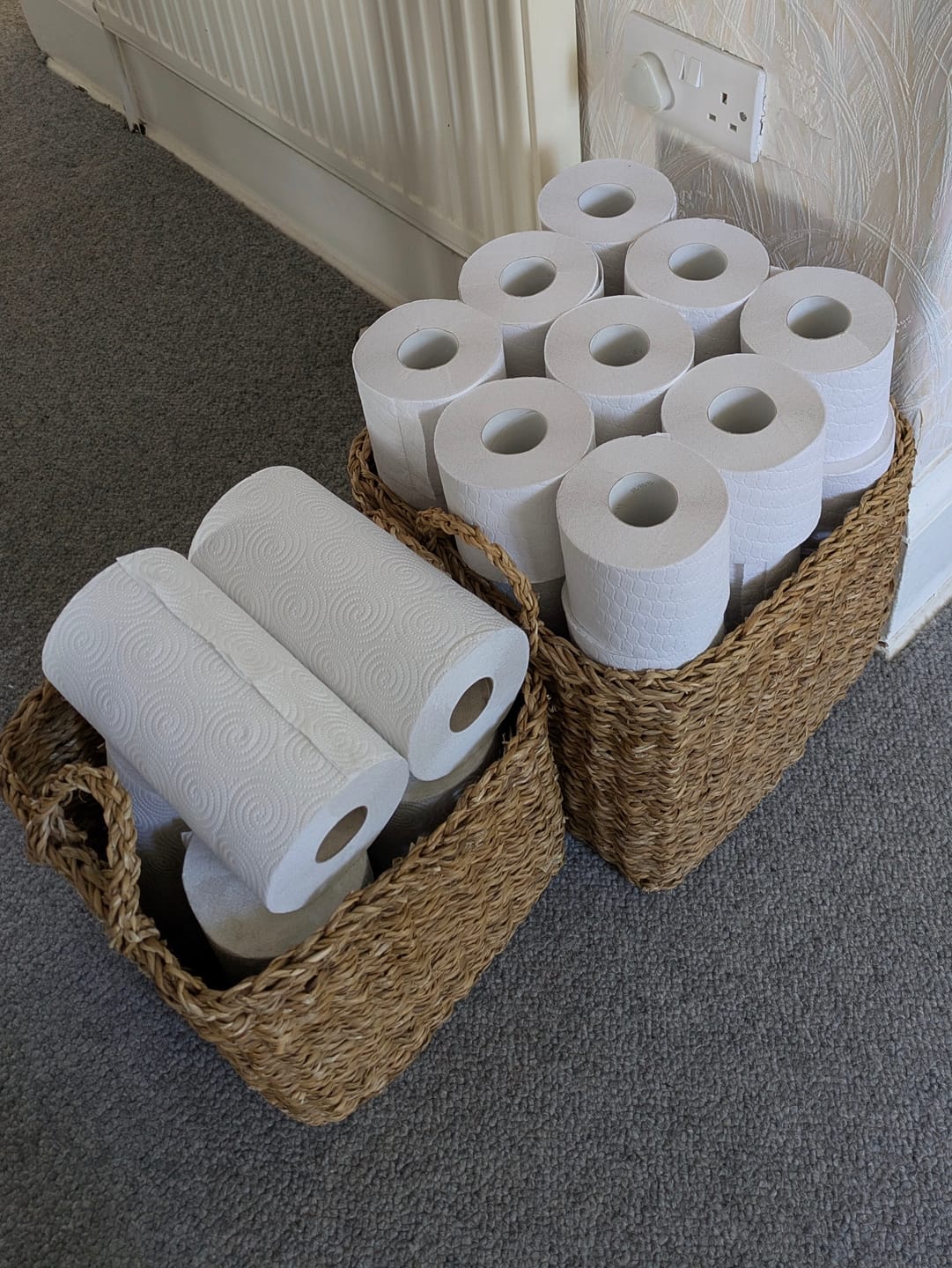 Customer photo review of 100% Recycled Kitchen Rolls