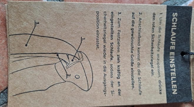 Customer photo review of Teleskop Wanderstöcke