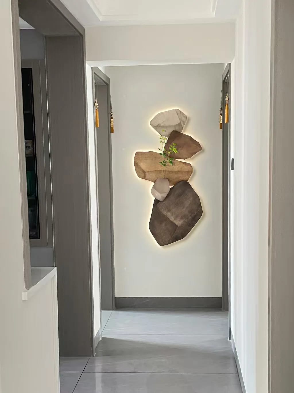Customer photo review of Healing Porch Mural Lamp