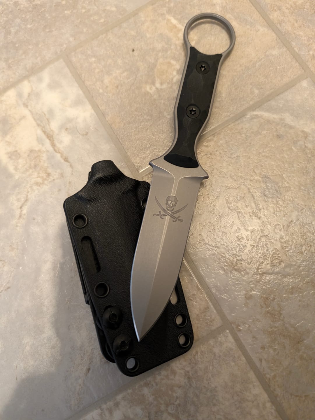 Customer photo review of Dagg-R (Stonewashed) "Jolly Roger"