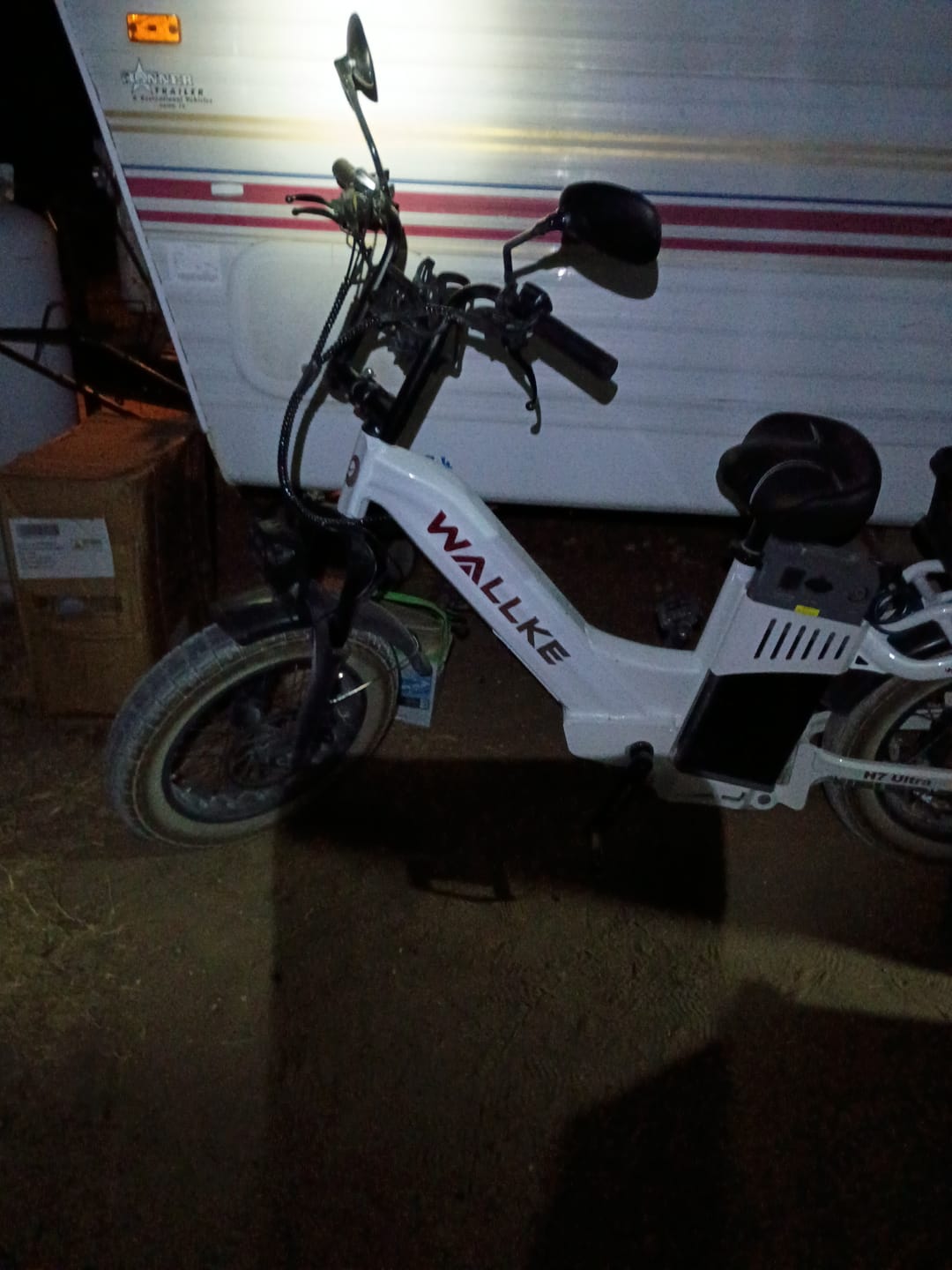 Customer photo review of 2026 WALLKE H7 Ultra Step-Thru | 4000W Off-Grid Power Station E-Bike with Torque Sensor, 37mph Speed